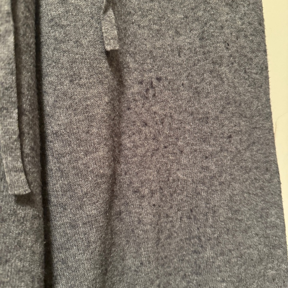 Sundance Baci Mina Sweat Pants Wide Leg Lounge Comfy Pull-on Gray Size L - Picture 7 of 9